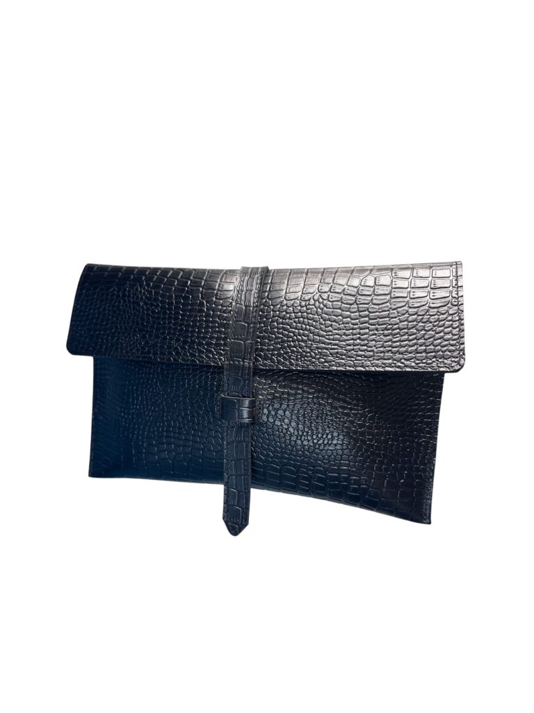 Stella Leather Clutch